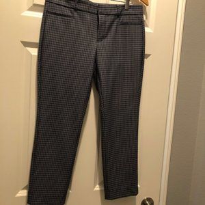 Banana Republic Sloan Skinny-Fit Houndstooth Pant